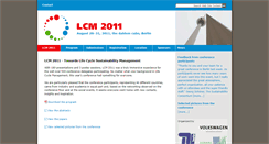 Desktop Screenshot of lcm2011.org