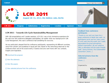 Tablet Screenshot of lcm2011.org